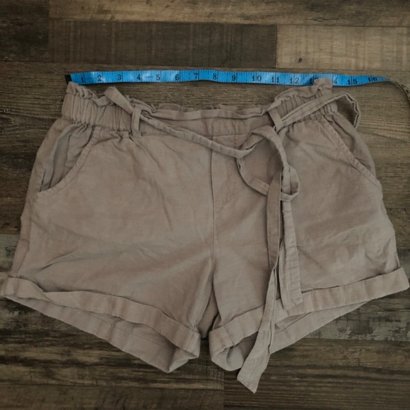 Alchemy Fashions Ethically Made Cotton Shorts S Greyish Tan - Picture 7 of 9